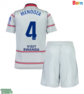 Atletico Madrid Rodrigo Mendoza #4 Replika Babytøj Tredje sæt Børn 2026-27 Kortærmet (+ Korte bukser)